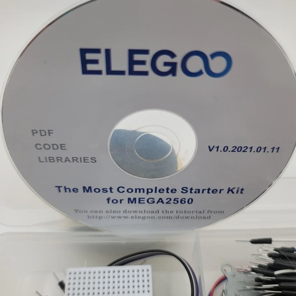 Elegoo Mega 2560 Most Complete Starter Kit & 37 Sensor Kit V2.0 for Arduino